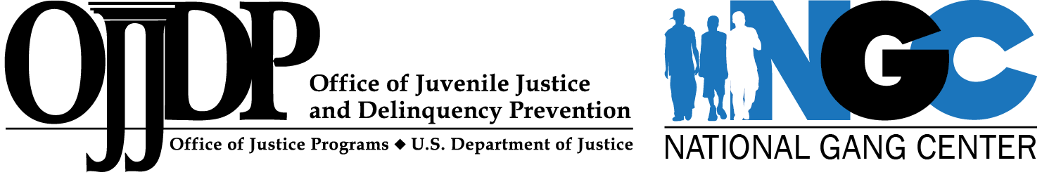 National Gang Center and OJJDP Logo Combo